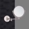 Satin Nickel Double Sided Wall Mounted 3x Makeup Mirror